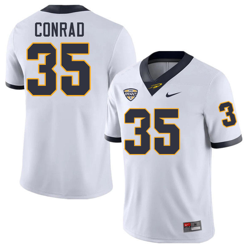 Spencer Conrad Toledo Jersey,Toledo Rockets #35 Spencer Conrad Jersey Youth College-White